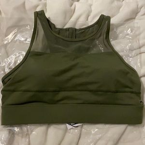 NWT olive green All star bra from Zyia